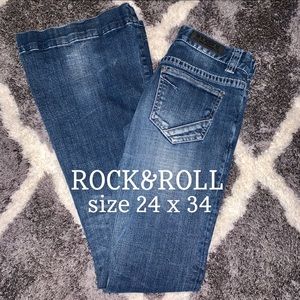 ROCK&ROLL trousers !! 24x34 !!